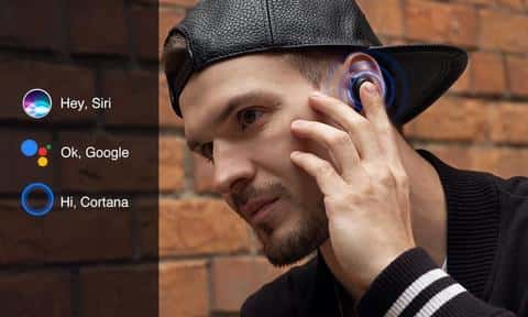 Pulseira inteligente com fone de ouvido bluetooth
