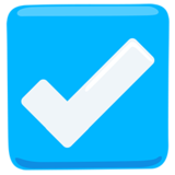 Check Box With Check on Messenger 1.0
