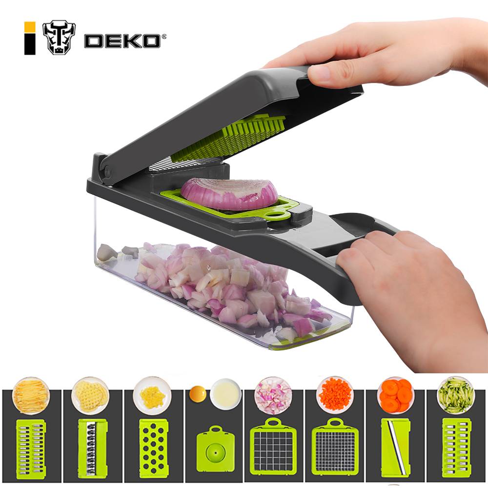 Deko vegetal mandoline cortador de frutas slicer multifuncional batata descascador cenoura ralador acessórios cozinha com drenagem cesta Deko vegetal mandoline cortador de frutas slicer multifuncional batata descascador cenoura ralador acessórios cozinha com drenagem cesta